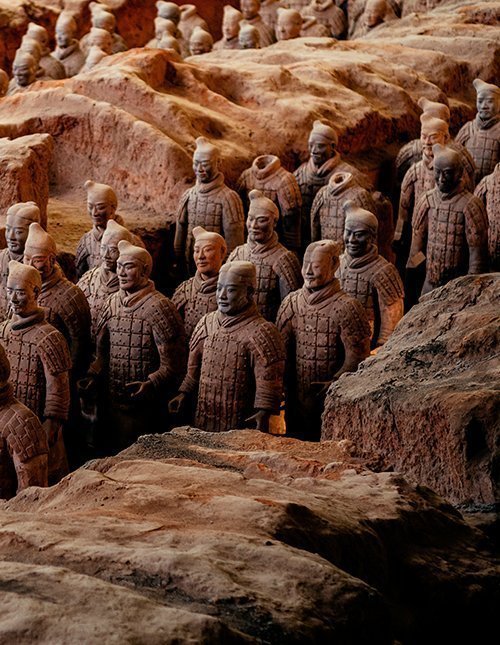 Terrakottahæren i Xi'an, Kina