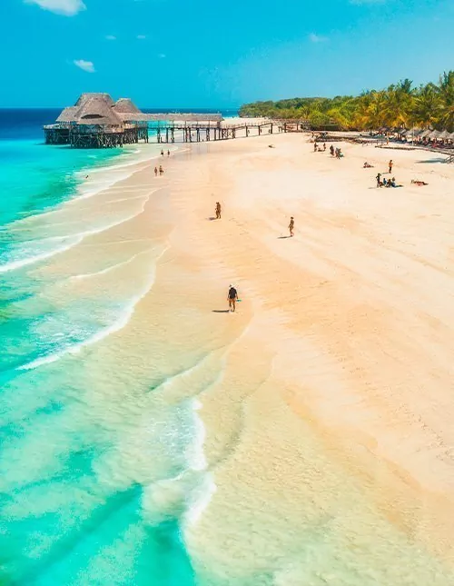 Badeferie på Zanzibar og safari i Nyerere nasjonalpark