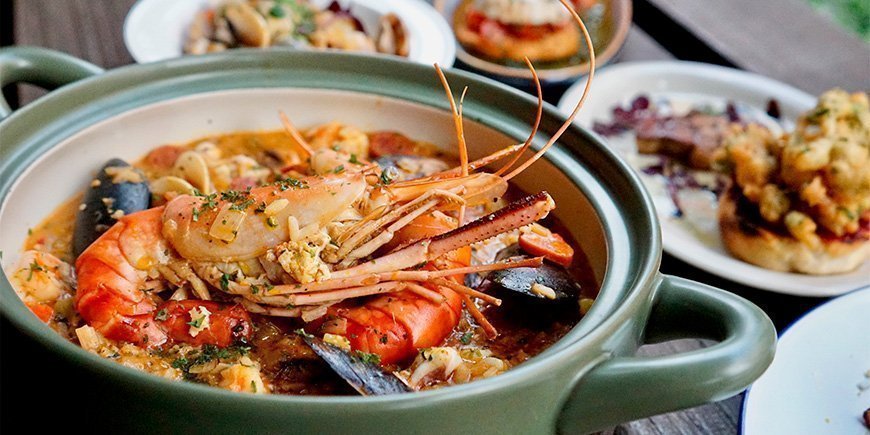 Gumbo med sjømat